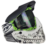 JT Proflex 100 Dollar Bill Lime Custom Goggle w Smoke Lens