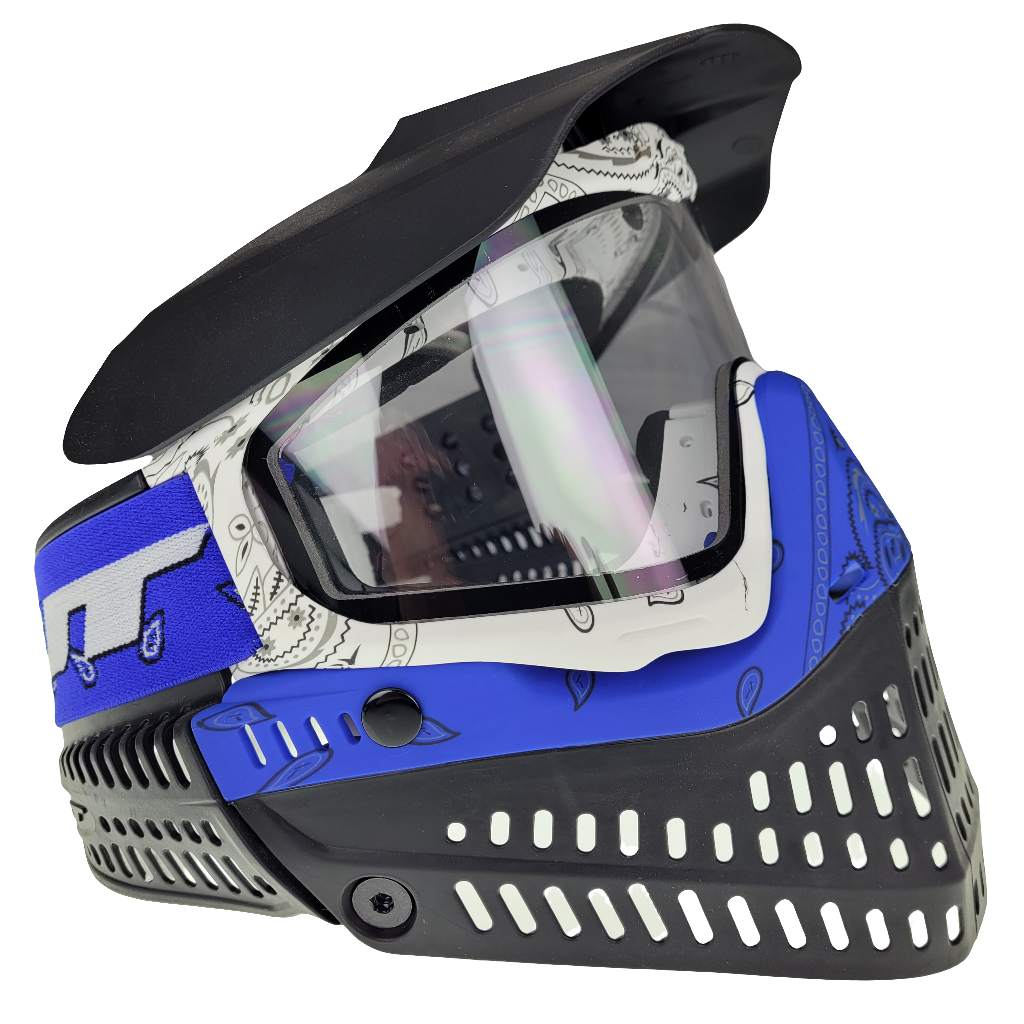 JT Proflex Bandana Goggle LE White Blue