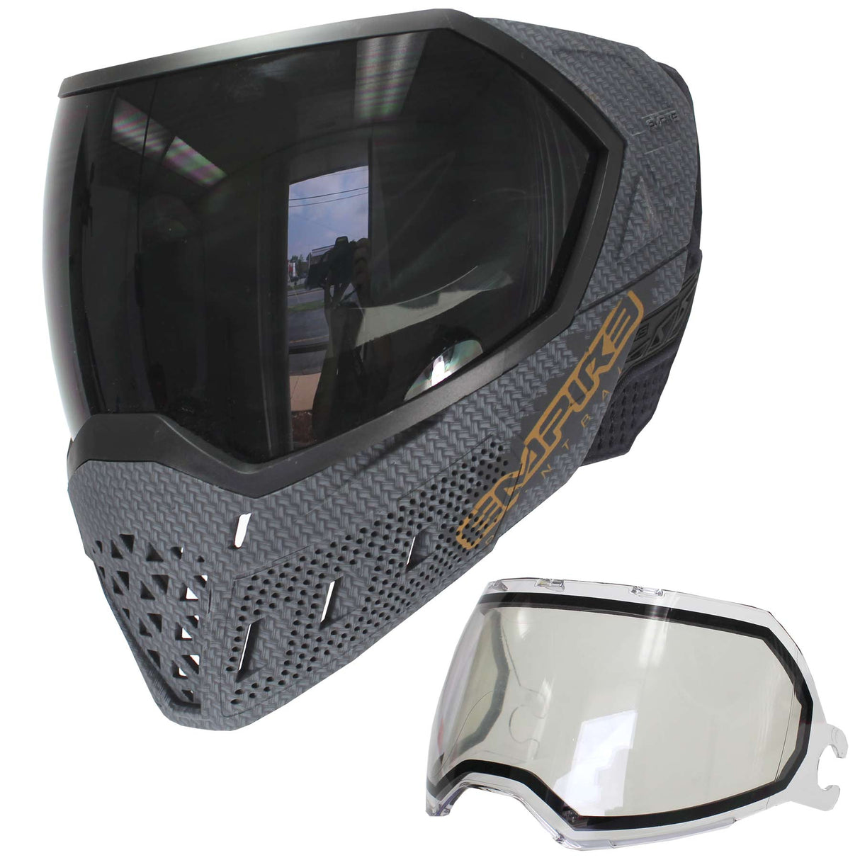 Empire EVS Thermal Paintball Mask LE Grey Weave