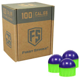 First Strike Rounds 100 Count Purple Green Shell Green Fill