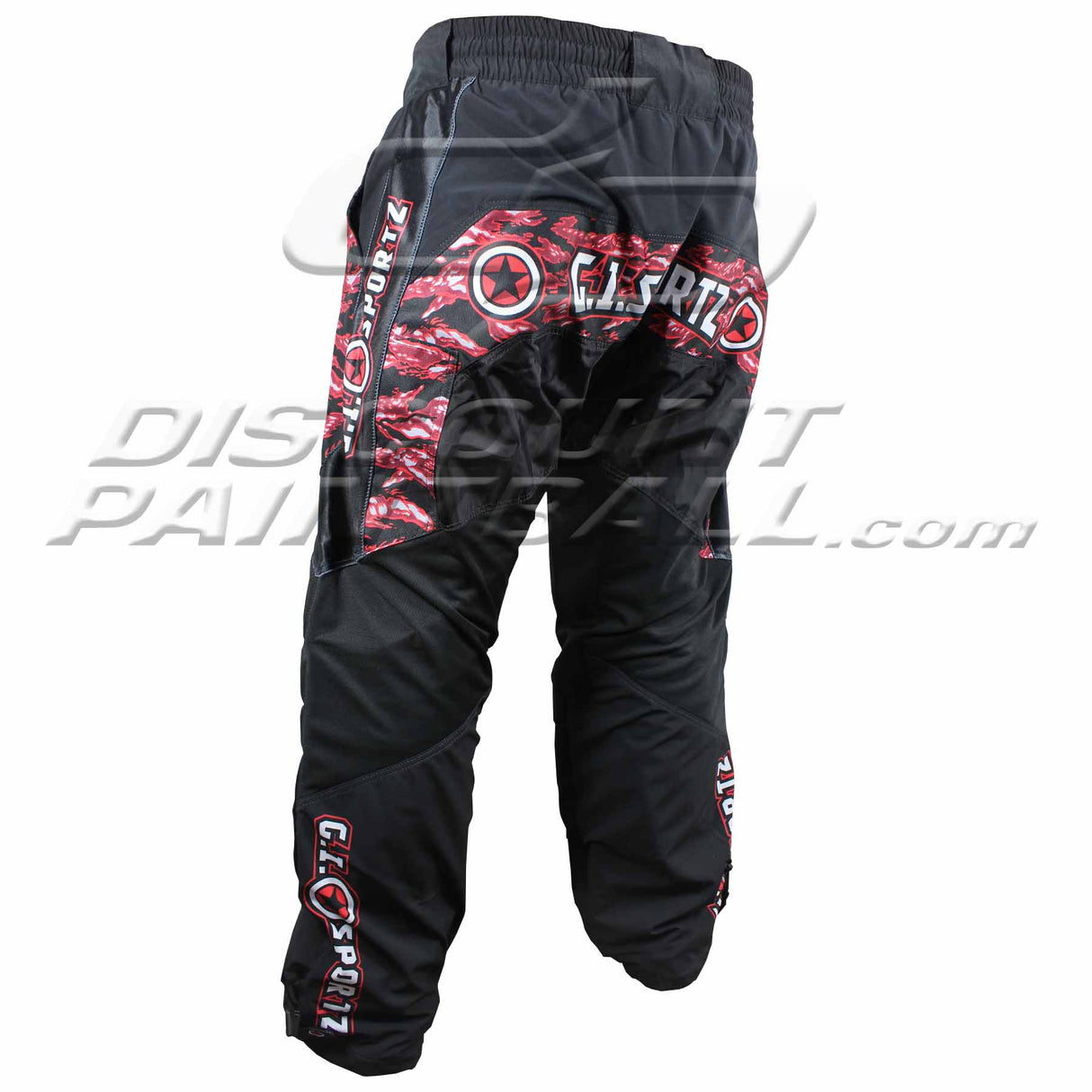 GI Sportz Glide Performance Paintball Pants Tiger Red Crimson