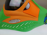 V-Force Grill Paintball Mask Cowabunga Series Orange/Green Euro Edition