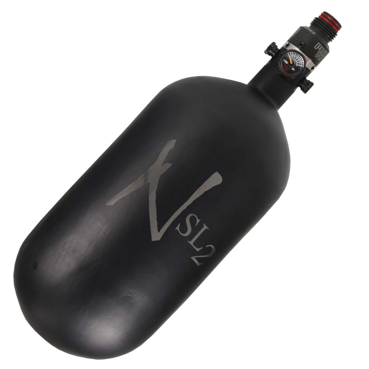 Ninja Pro V2 77 ci 4500 psi SL2 Air Tank Cerakote Finish Black