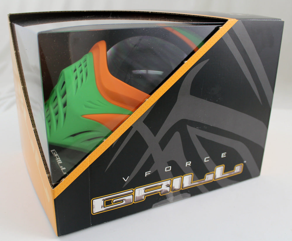 V-Force Grill Paintball Mask Cowabunga Series Orange/Green Euro Edition