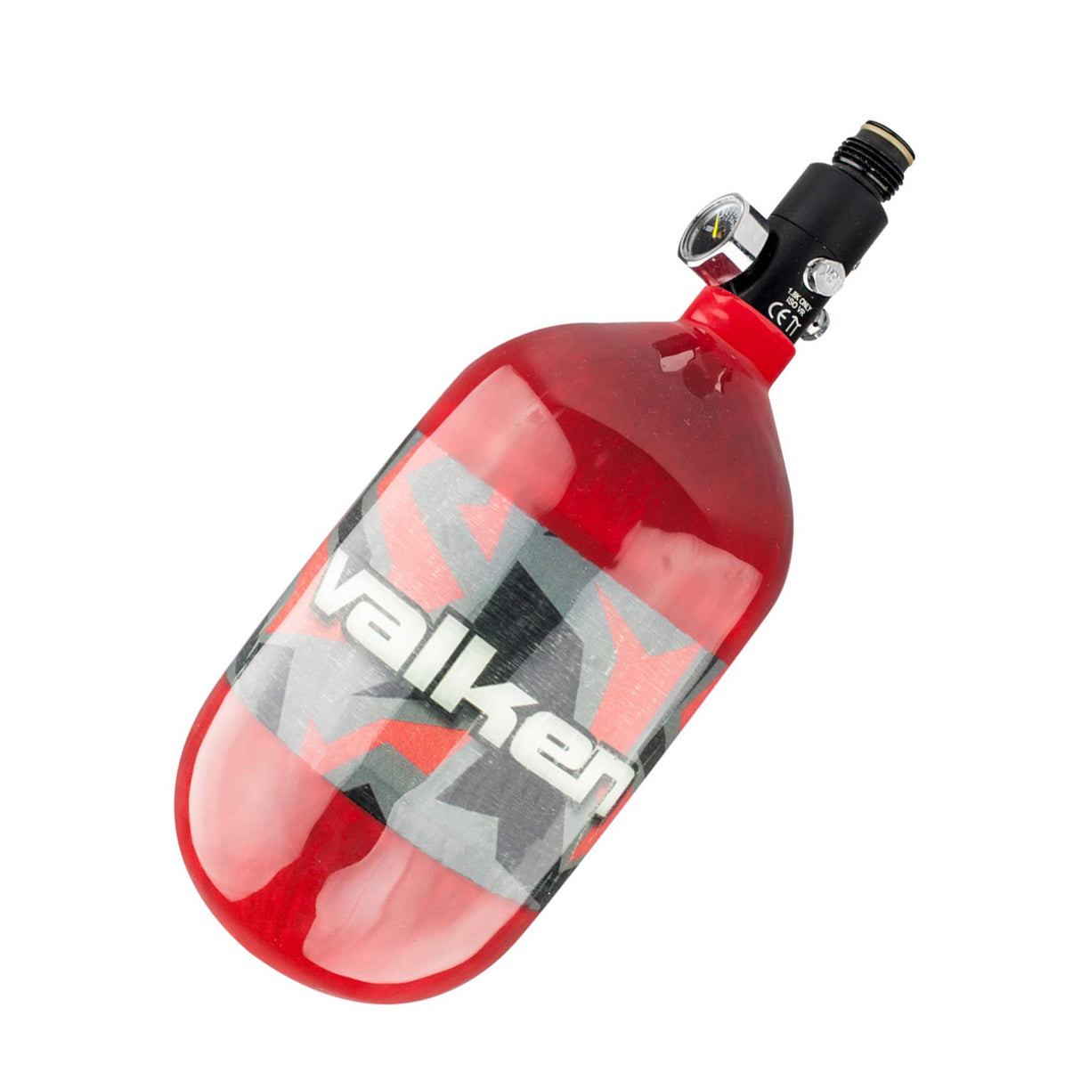 Valken Zero-G 68ci 4500psi Carbon Fiber Compressed Air Tank Riot Red