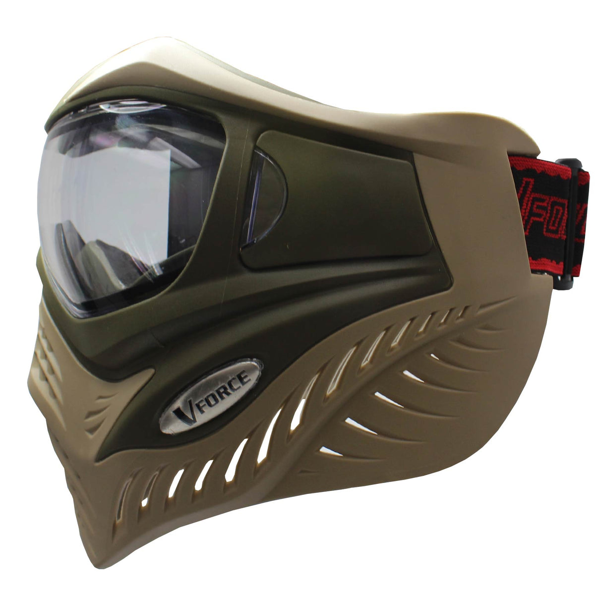 VForce Grill Paintball Mask Thermal Dual Olive Drab Desert Tan Swamp