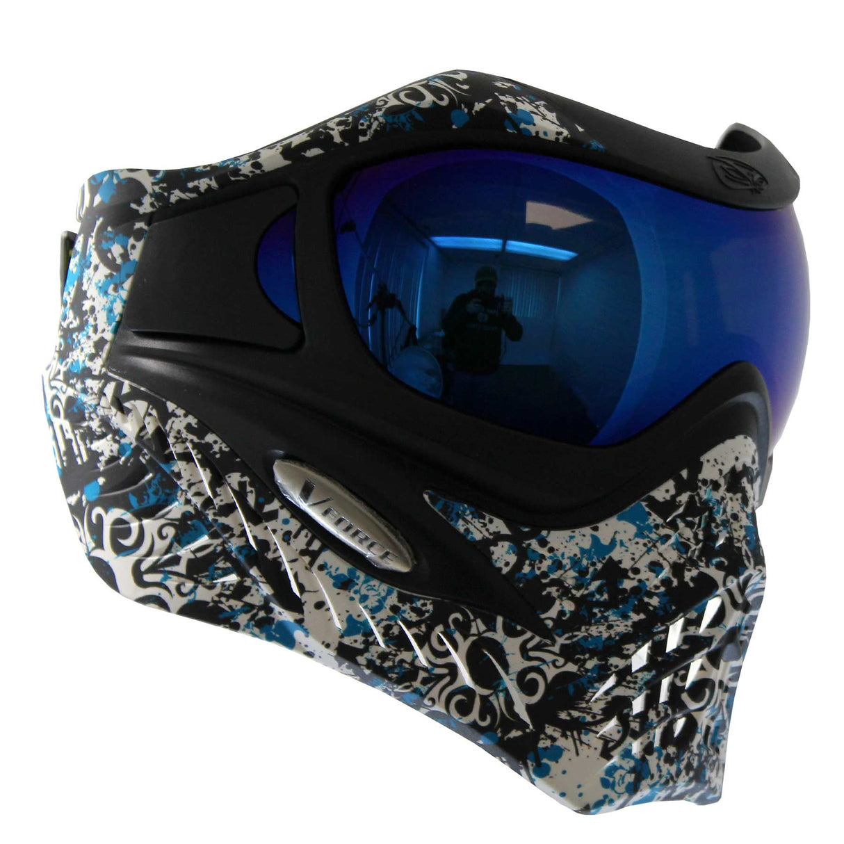 VForce Grill Paintball Mask SE Thermal Grunge Teal