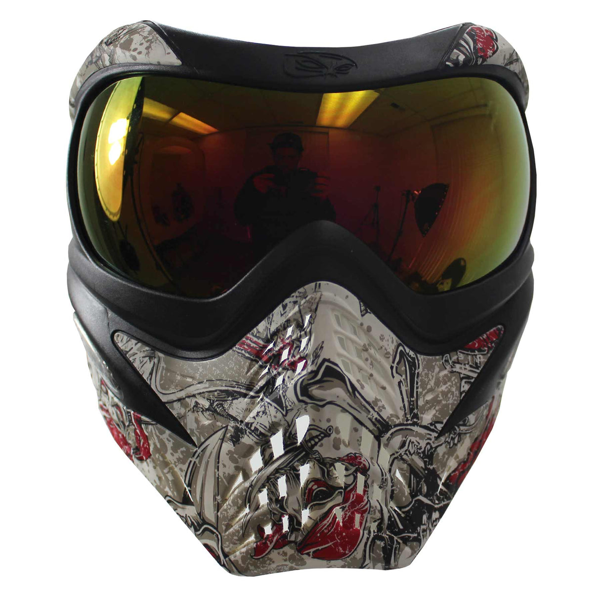 VForce Grill Paintball Mask Thermal SE Jolly Roger